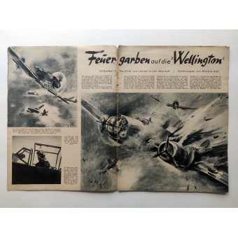 Der Adler - Vol. 21, 28 november 1939 - Wellington op de vlucht. Espenlaub militaria