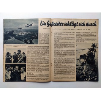Der Adler - № 21, 28 ноября 1939 г. - «Веллингтон» пытается уйти от погони. Espenlaub militaria