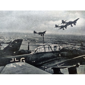 Der Adler - vol. 21, 28 de noviembre de, 1939 - Wellington en el vuelo. Espenlaub militaria