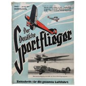 "Der Deutsche Sportflieger" - № 1, январь 1937 г. - Двигатели на XV. Парижском Авиасалоне