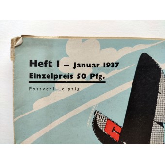 Der Deutsche Sportflieger - vol. 1, enero de 1937 - Los motores de la XV. París Aerosalon. Espenlaub militaria