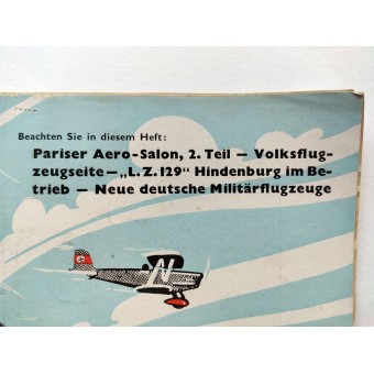 Der Deutsche Sportflieger - vol. 1, gennaio 1937 - I motori sul XV. Paris Aerosalon. Espenlaub militaria