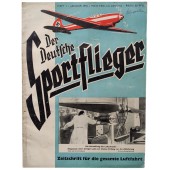 "Der Deutsche Sportflieger" - № 1, январь 1941 г. - Германские Люфтваффе, пожары в Лондоне