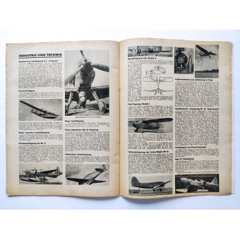 Der Deutsche Sportflieger - vol. 1, January 1941 - Germanys Luftwaffe, fires in London. Espenlaub militaria
