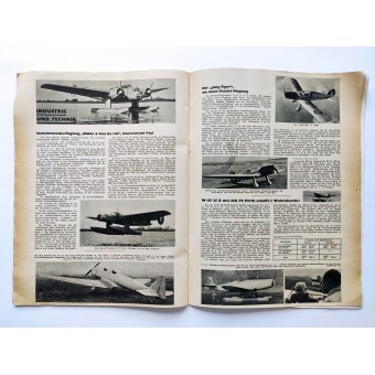 Der Deutsche Sportflieger - vol. 10, Octobre 1938 - Sous Le Führer Sudètes libère. Espenlaub militaria