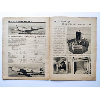 Der Deutsche Sportflieger - vol. 12, december 1941 - Luftwaffe banar väg för Krim. Espenlaub militaria