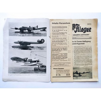Der Deutsche Sportflieger - vol. 2, februari 1937 - Ha 139, det nya tyska 16-tons sjöflygplanet. Espenlaub militaria