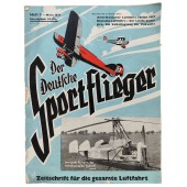 "Der Deutsche Sportflieger" - № 3, март 1937 г. - Американский авиационный салон 1937 года