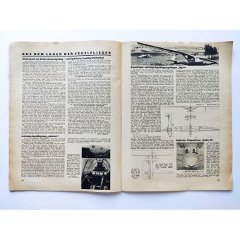 Der Deutsche Sportflieger - vol. 3, marzo de 1937 - La aviación American Salon 1937. Espenlaub militaria