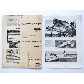 Der Deutsche Sportflieger - vol. 3, marzo de 1937 - La aviación American Salon 1937. Espenlaub militaria