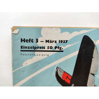 Der Deutsche Sportflieger - vol. 3, mars 1937 - 1937 års amerikanska luftfartssalong. Espenlaub militaria