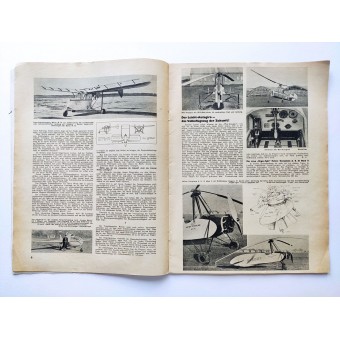 Der Deutsche Sportflieger - vol. 3, Mars 1937 - Le Salon de laviation américaine 1937. Espenlaub militaria