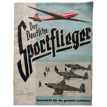 Der Deutsche Sportflieger - vol. 3, marzo de 1940 - guerra aérea contra Inglaterra. Espenlaub militaria