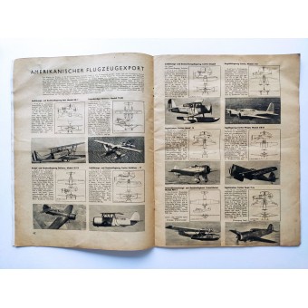Der Deutsche Sportflieger - vol. 3, mars 1940 - Luftkrig mot England. Espenlaub militaria
