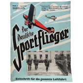 "Der Deutsche Sportflieger" - № 4, апрель 1937 г. - День памяти Люфтваффе в Берлине 16 марта 1937 года
