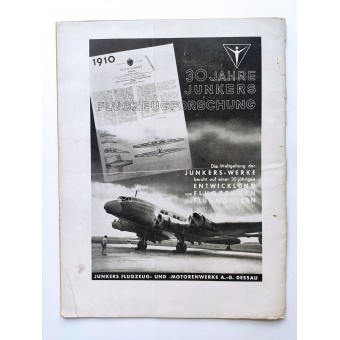 Der Deutsche Sportflieger - vol. 4, Avril 1940 - Bell a P-39 Airacobra chasseur monoplace. Espenlaub militaria