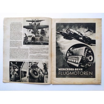 Der Deutsche Sportflieger - № 4, апрель 1941 г. - Атака пикировщика Stuka и воздушный бой возле Аджедабии. Espenlaub militaria
