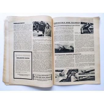 Der Deutsche Sportflieger - vol. 7, luglio 1938 - Salone Internazionale dellAviazione a Belgrado. Espenlaub militaria
