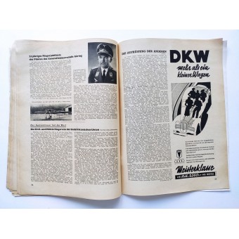 Der Deutsche Sportflieger - Vol. 7, juli 1938 - Internationale luchtvaarttentoonstelling in Belgrado. Espenlaub militaria