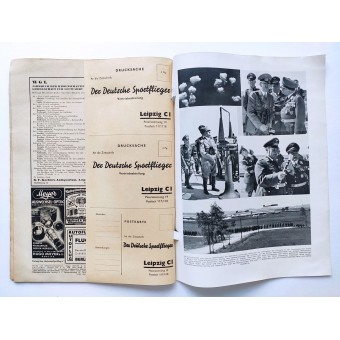 Der Deutsche Sportflieger - vol. 7, Juillet 1938 - Sous Exposition internationale de laviation à Belgrade. Espenlaub militaria