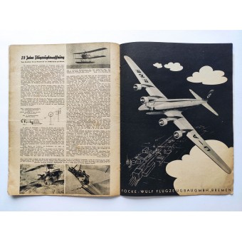 Der Deutsche Sportflieger - vol. 7 luglio 1940 - Stukas aiuto della fanteria. Espenlaub militaria
