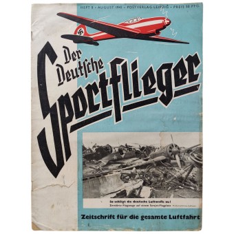 Der Deutsche Sportflieger - № 8, август 1941 г. - Советские звезды падают с неба. Espenlaub militaria