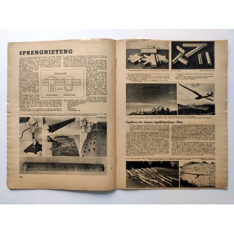 Der Deutsche Sportflieger - vol. 8, agosto de 1941 - estrellas soviéticos caen del cielo. Espenlaub militaria