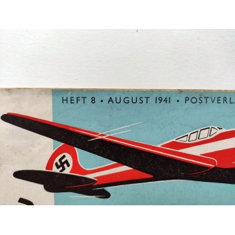 Der Deutsche Sportflieger - vol. 8 agosto 1941 - stelle sovietiche cadono dal cielo. Espenlaub militaria