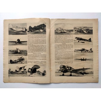 Der Deutsche Sportflieger - vol. 8, agosto de 1941 - estrellas soviéticos caen del cielo. Espenlaub militaria