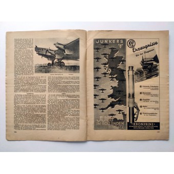 Der Deutsche Sportflieger - vol. 8, augusti 1941 - Sovjetiska stjärnor faller från himlen. Espenlaub militaria
