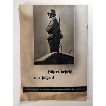 Der Ostmarkbrief - vol. 18, January 1940 - German unity as a prerequisite for our victory. Espenlaub militaria