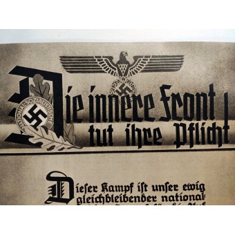 Der Ostmarkbrief - № 18, январь 1940 г. - Германское единство как предпосылка нашей победы. Espenlaub militaria