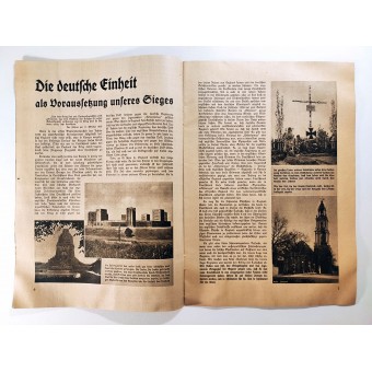 Der Ostmarkbrief - vol. 18, January 1940 - German unity as a prerequisite for our victory. Espenlaub militaria