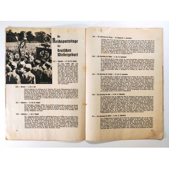 Der Ostmarkbrief - vol. 3, settembre 1938 - La prima Svastica nazista bandiera della NSDAP. Espenlaub militaria