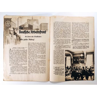 Der Ostmarkbrief - vol. 3, september 1938 - NSDAP:s första nazistiska hakkorsflagga. Espenlaub militaria