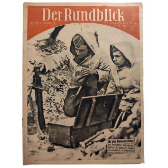 Der Rundblick - vol. 1/2, 8 gennaio 1943 - Sul fronte Illmensee. Espenlaub militaria