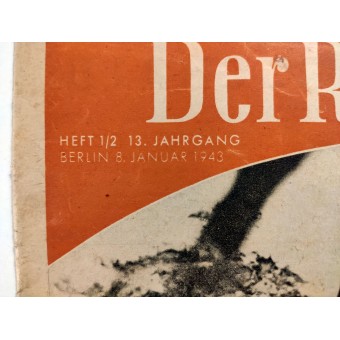 Der Rundblick - vol. 1/2, 8 januari 1943 - På Illmensee-fronten. Espenlaub militaria