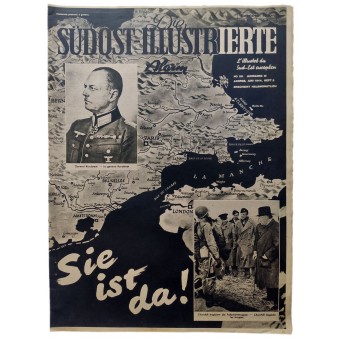 Die Südost Illustrierte - vol. 11, June 1944 - The Croatian Navy returns to the Adriatic. Espenlaub militaria