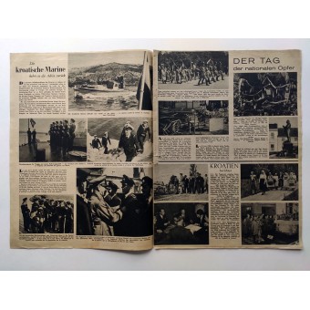 Die Südost Illustrierte - vol. 11, junio de 1944 - Los rendimientos de la Marina de Croacia a la Adriático. Espenlaub militaria