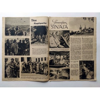 Die Südost Illustrierte - vol. 11, June 1944 - The Croatian Navy returns to the Adriatic. Espenlaub militaria