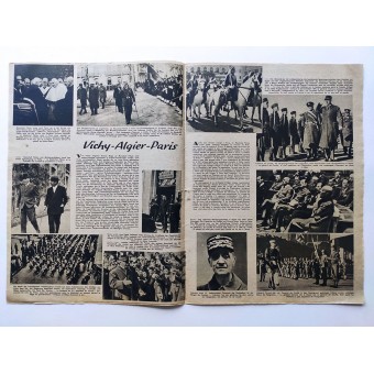 Die Südost Illustrierte - vol. 11, June 1944 - The Croatian Navy returns to the Adriatic. Espenlaub militaria