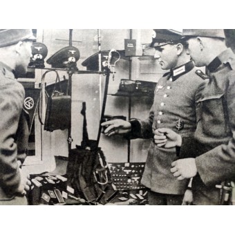 Die Wehrmacht - vol. 7, april 1938 - Vid den nya tysk-ungerska gränsen. Espenlaub militaria