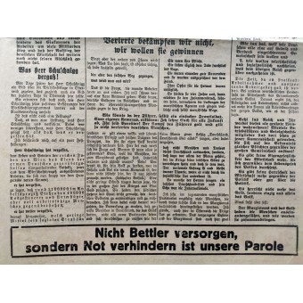 Election newspaper for the German Austrian - April 10th 1938. Espenlaub militaria