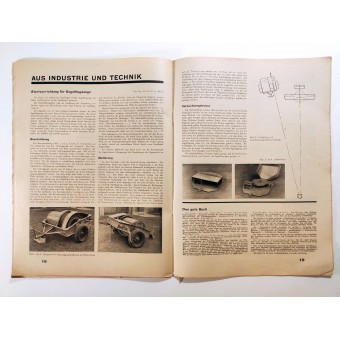 Flug und Werft - vol. 1, 16 januari 1939 - Problem med den moderna flygplansmotorn. Espenlaub militaria