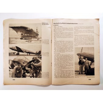 Flug und Werft - vol. 12, 19 december 1938 - International Aviation Exhibition Paris 1938. Espenlaub militaria