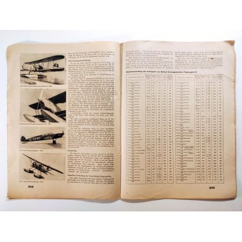 Le Flug und Werft - vol. 12, le 19 Décembre 1938 - Exposition internationale de laviation Paris 1938. Espenlaub militaria
