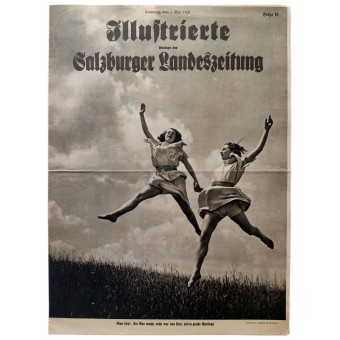 Иллюстрированное дополнение к газете Salzburger Landeszeitung, № 19, 7 мая 1939 г. - Первомай в Берлине. Espenlaub militaria