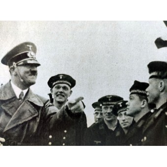 Het arberitertum - vol. 3 van 1 mei 1939 - de führer aan boord van vlaggenschip Robert Ley. Espenlaub militaria