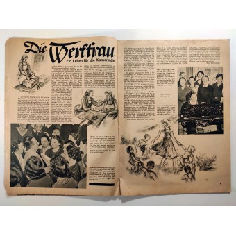 Le Arberitertum - vol. 3 du 1 mai 1939 - Le Führer à bord du navire amiral « Robert Ley ». Espenlaub militaria