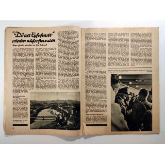 Het arberitertum - vol. 3 van 1 mei 1939 - de führer aan boord van vlaggenschip Robert Ley. Espenlaub militaria